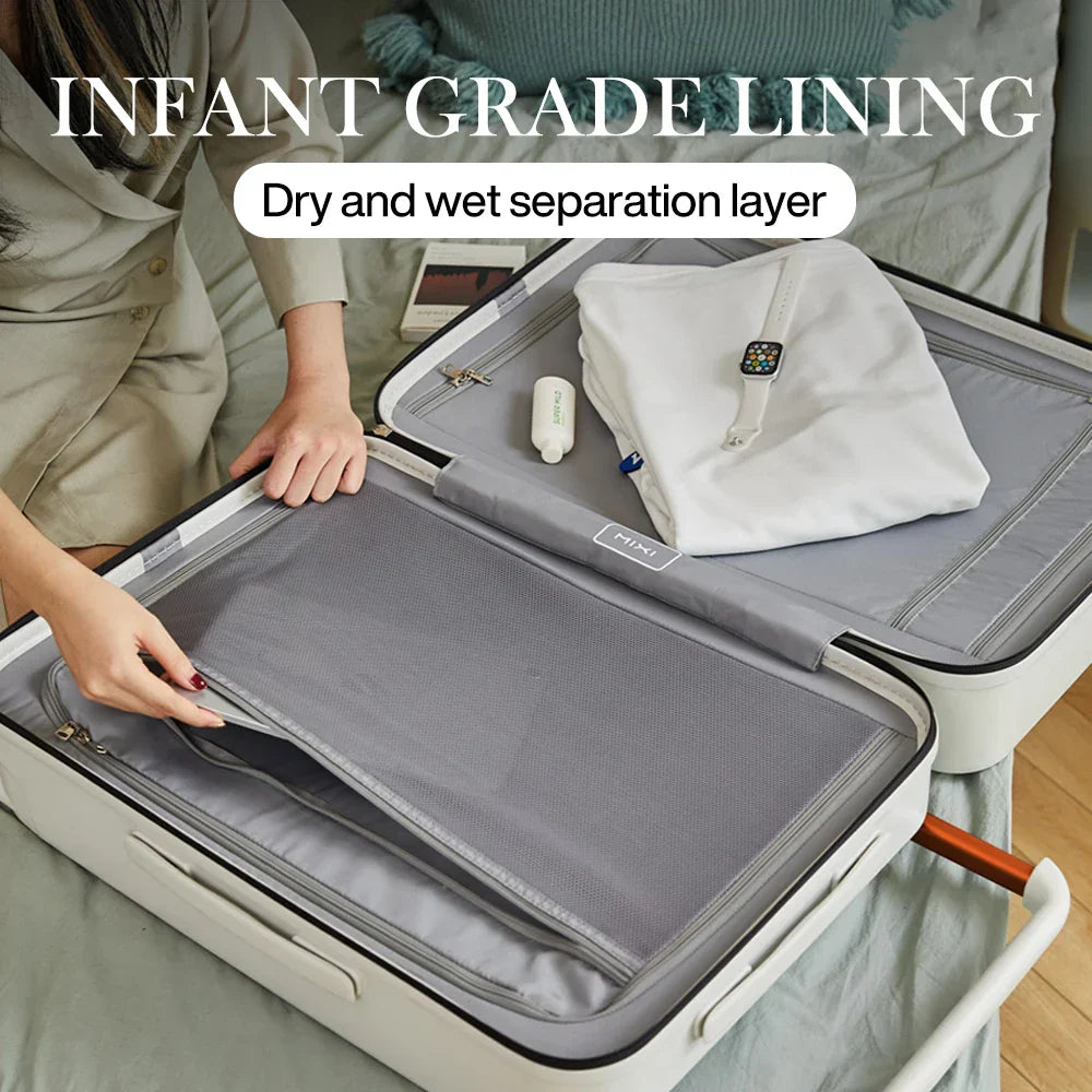 Oslo Metropolitan – Valise rigide avec poignée large