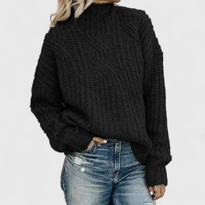 Elisabetta | Pull Chaud à Col Roulé
