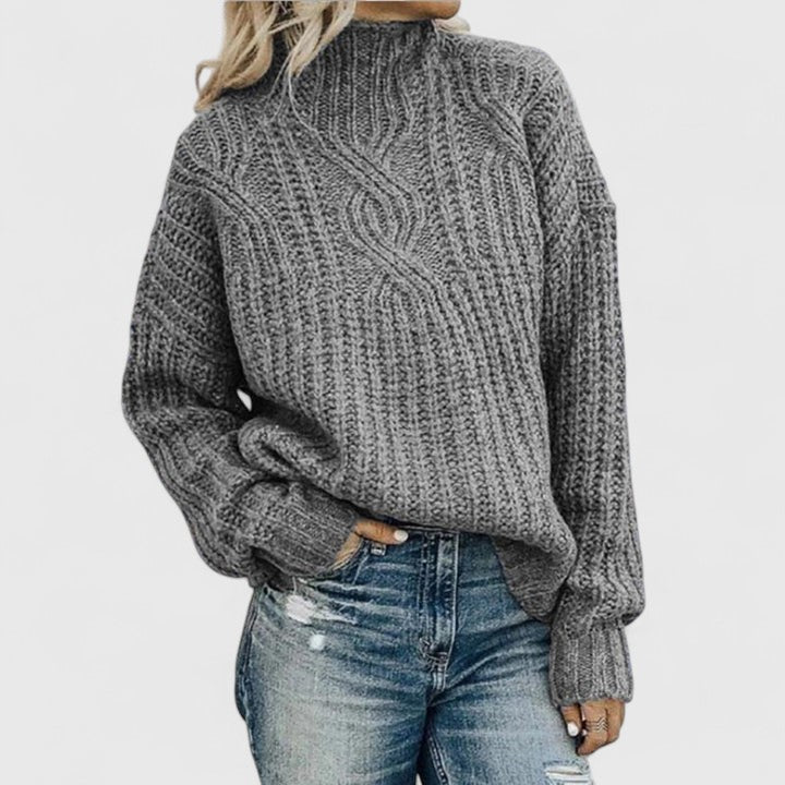 Elisabetta | Pull Chaud à Col Roulé