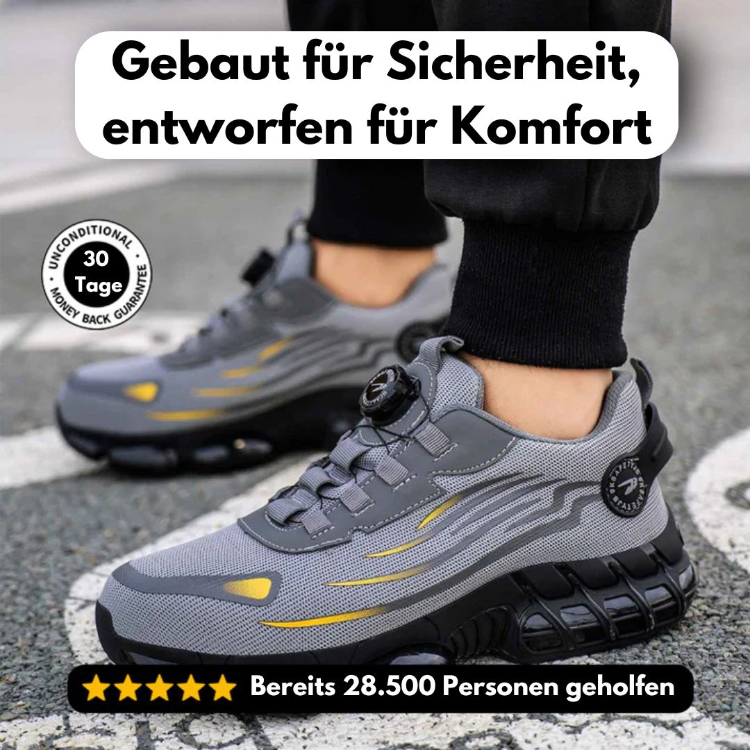SafeStep – Chaussures de sécurité ergonomiques certifiées EN ISO 20345