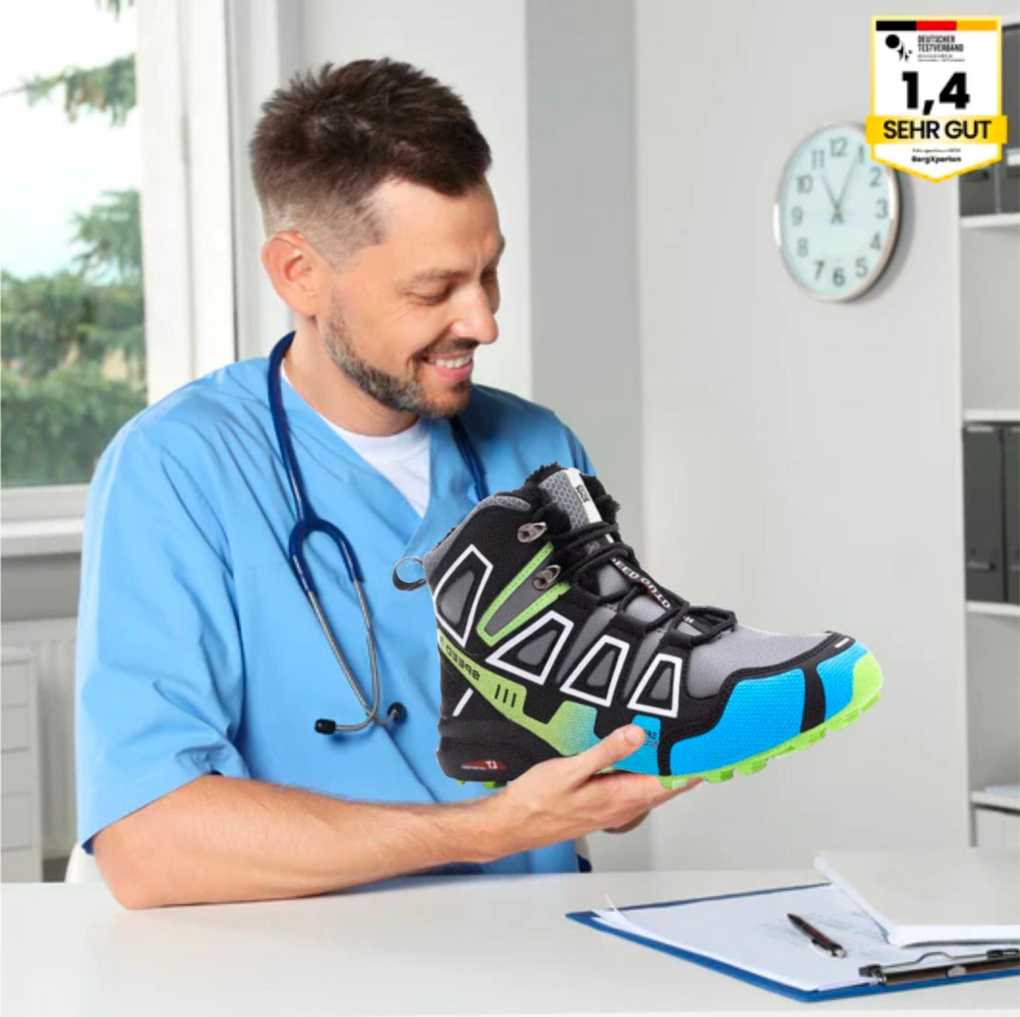 OrthoTrekking Pro Hallux – Chaussures de trekking ergonomiques