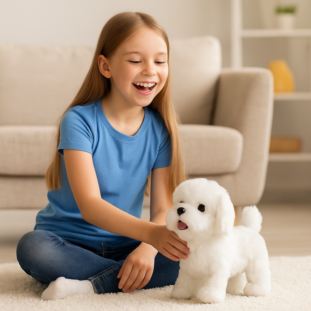 Robot canne interactif pour enfants