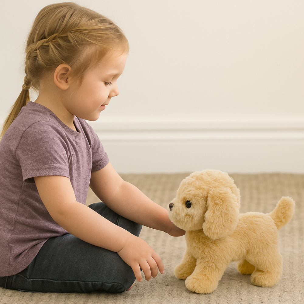 Robot canne interactif pour enfants