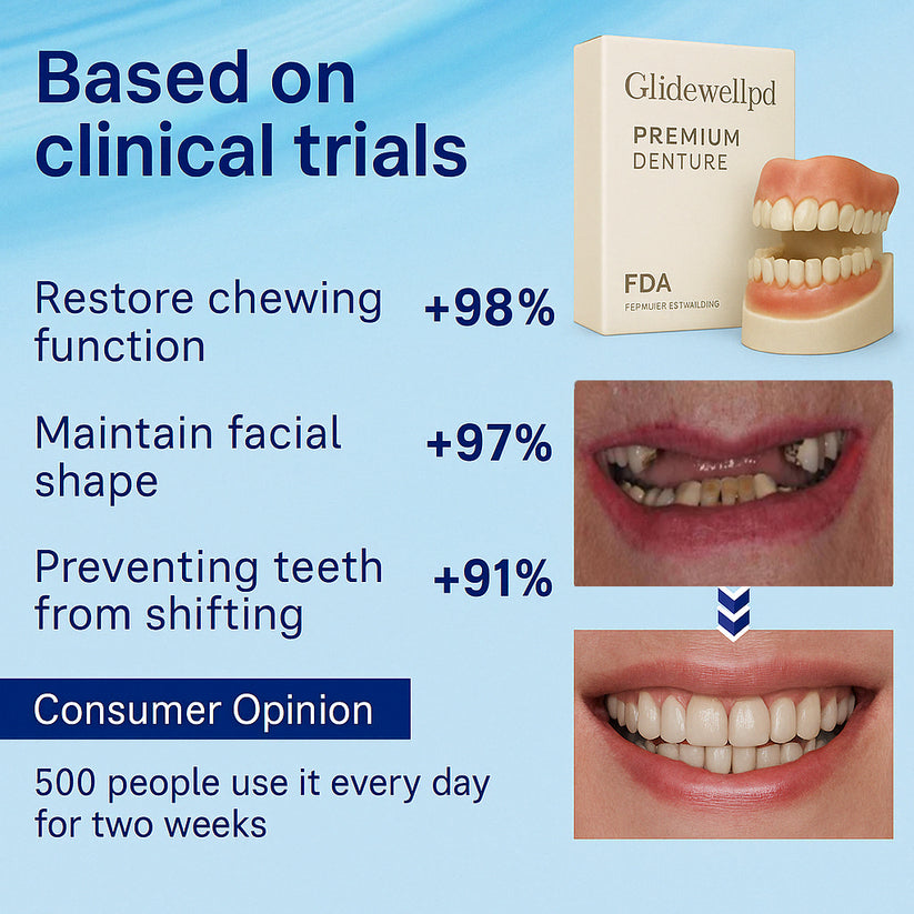 Glidewellpd – PRossoesi dentale completa premium per comfort naturale