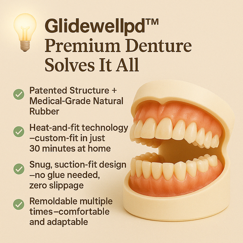 Glidewellpd – PRossoesi dentale completa premium per comfort naturale