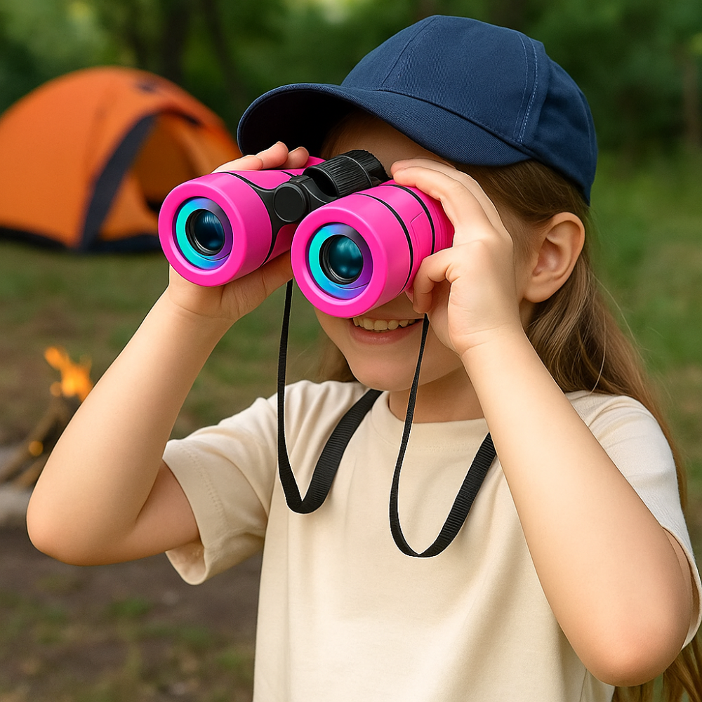 Jumelles compactes pour enfants pour des aventures en plein air