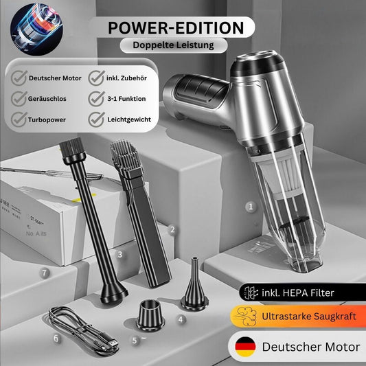 TurboClean Pro – Aspirapolvere portatile ad alta potenza