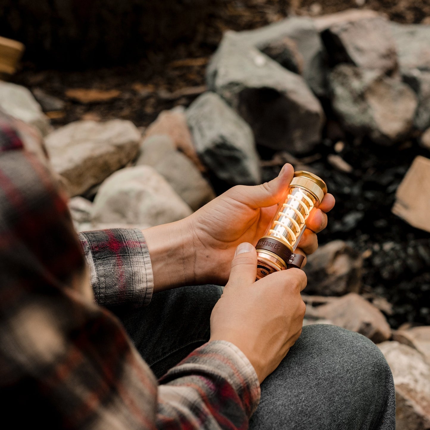 Edison Light Stick – Lanterna multifunzione e torcia con ricarica USB-C e 7 modalità di luce