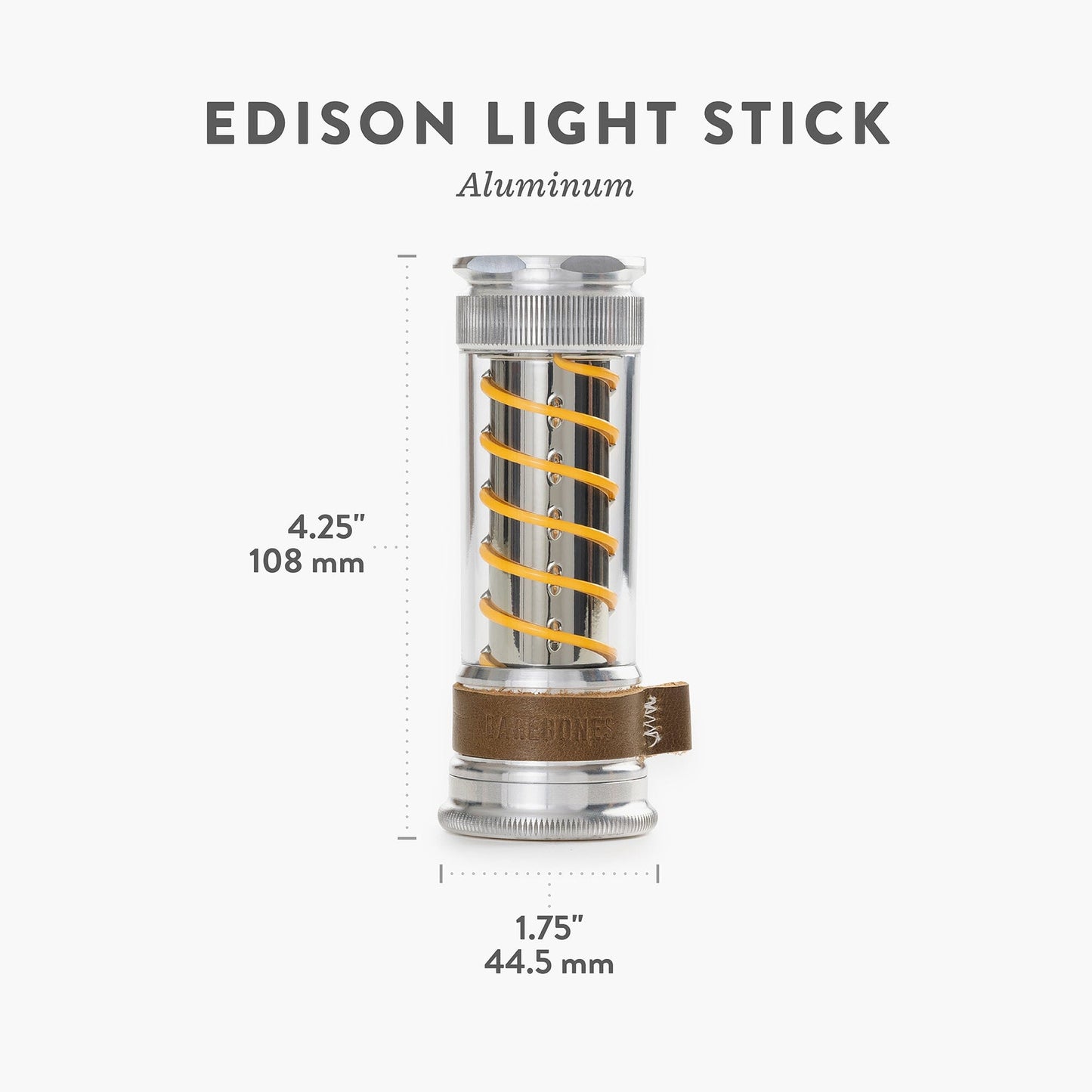 Edison Light Stick – Lanterna multifunzione e torcia con ricarica USB-C e 7 modalità di luce