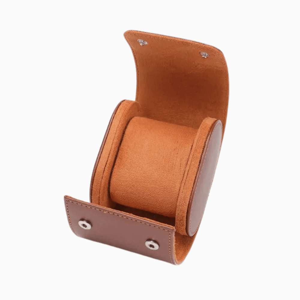 Étui en cuir pour montres
