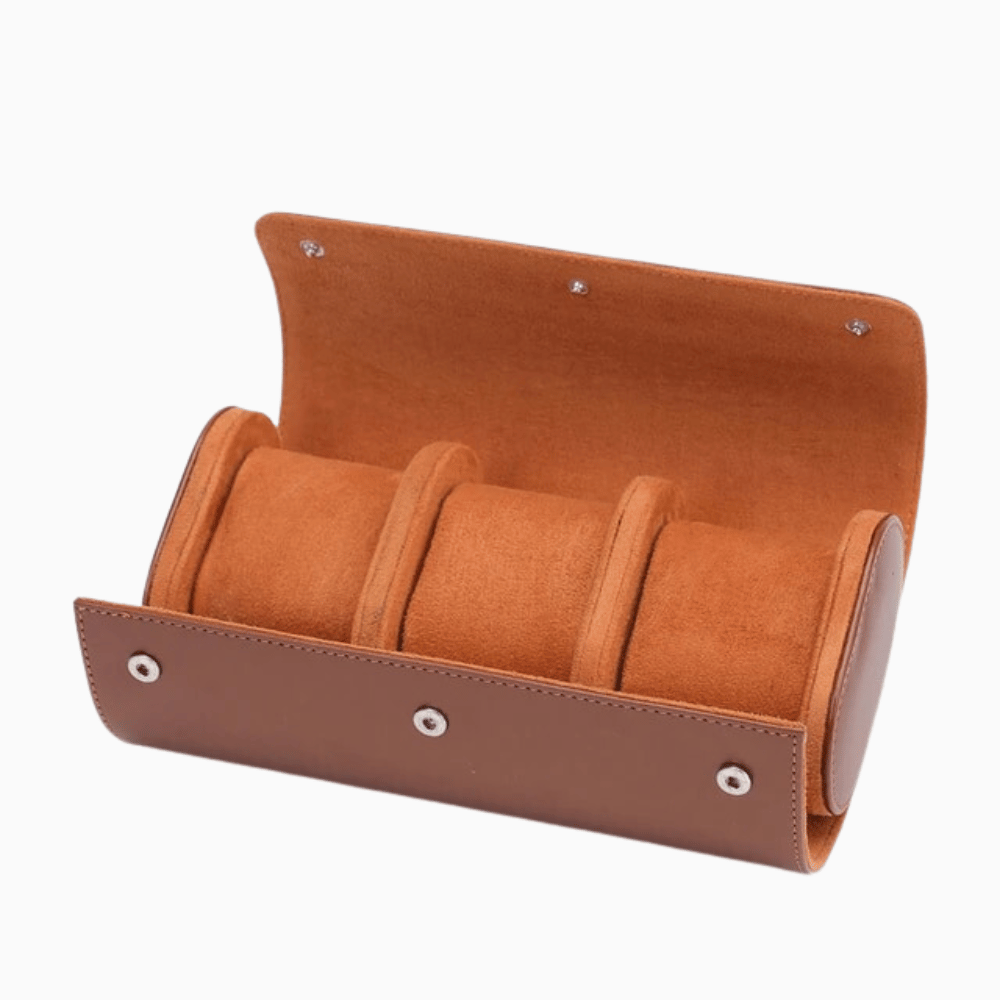 Étui en cuir pour montres