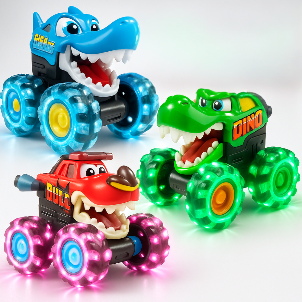 Camion jouet avec lumières pour enfants