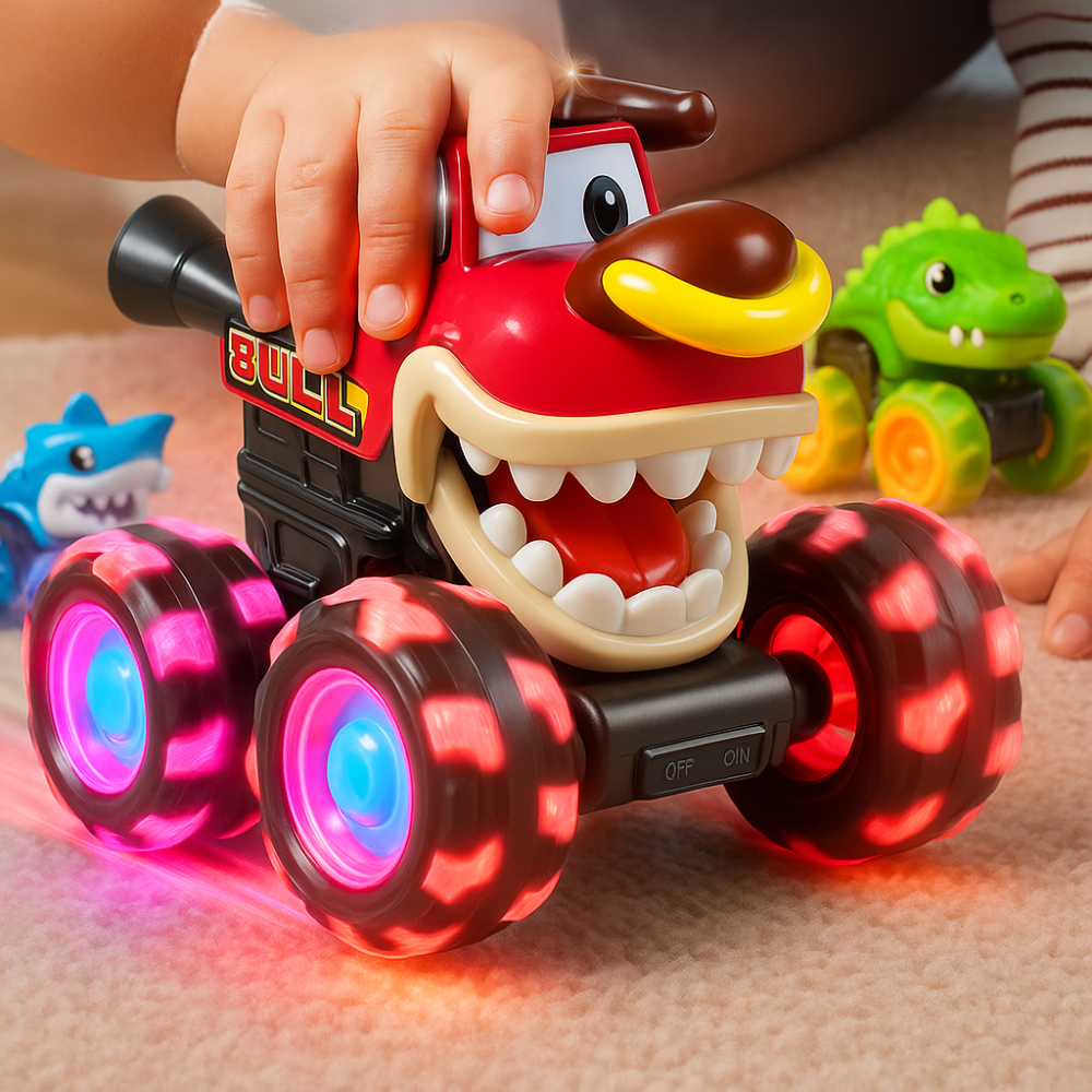 Camion jouet avec lumières pour enfants