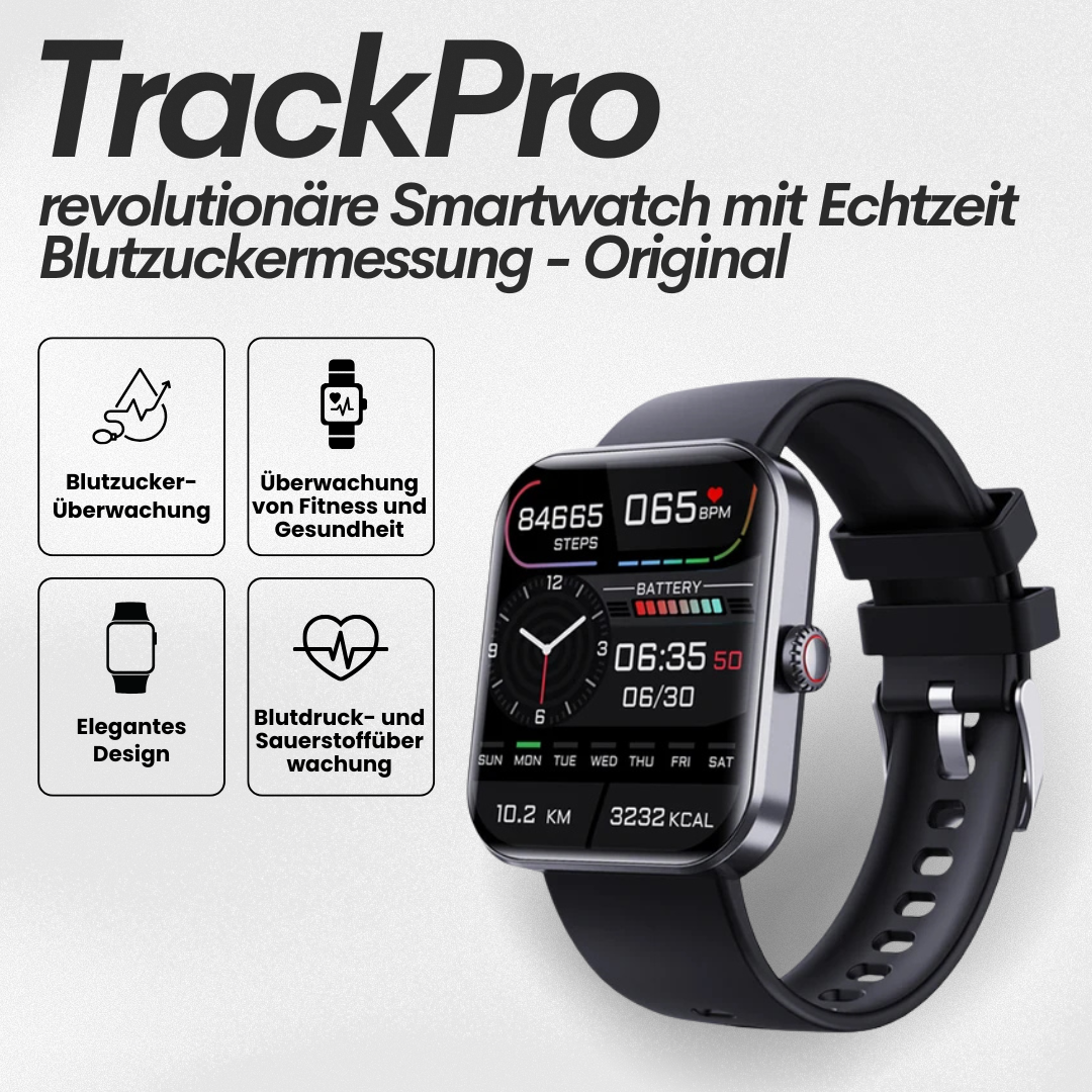 TrackPro – Smartwatch fitness e benessere (2025)