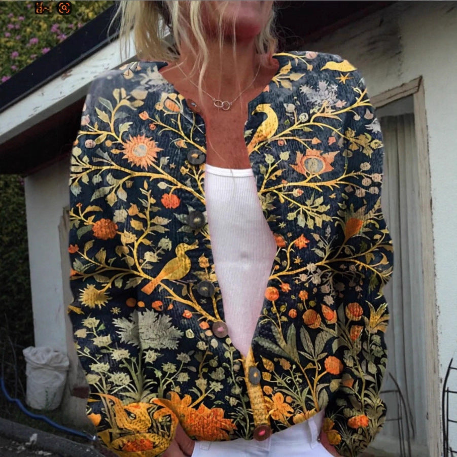 Karmen - cardigan floreale vintage