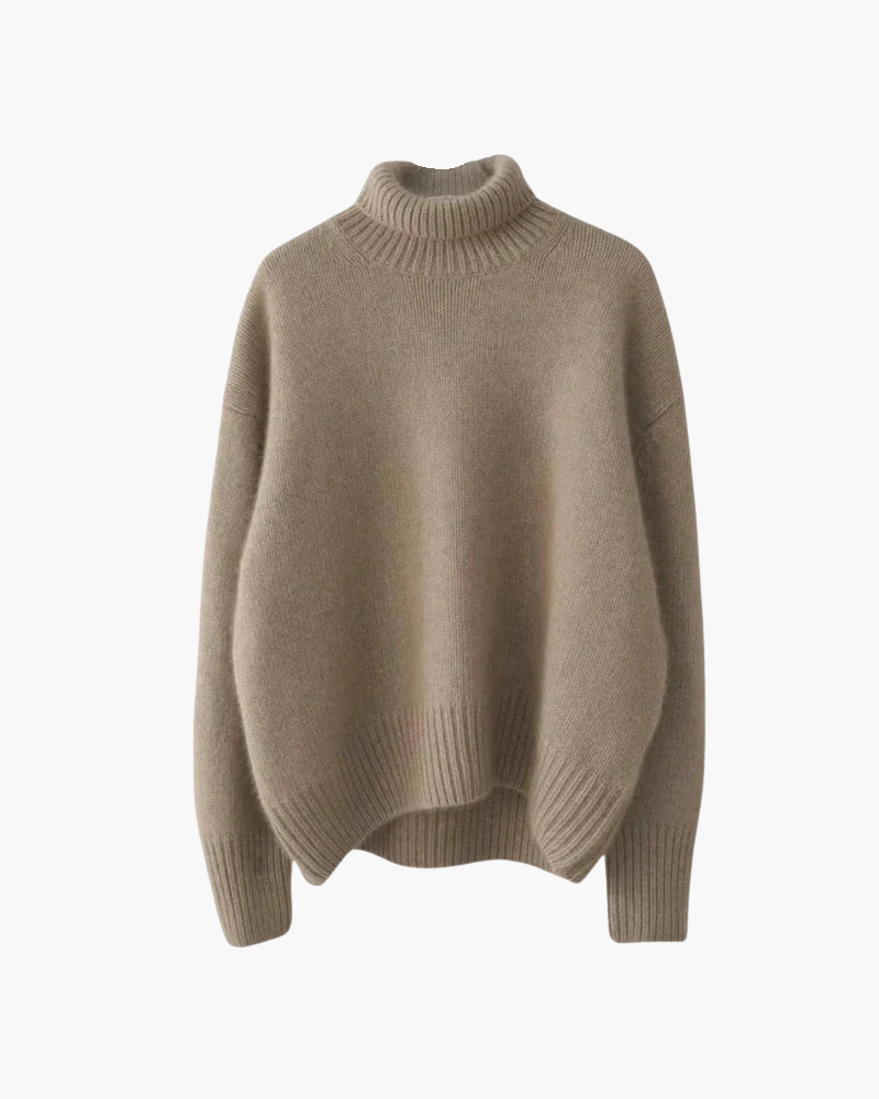 Isabella | Pull Doux à Col Montant