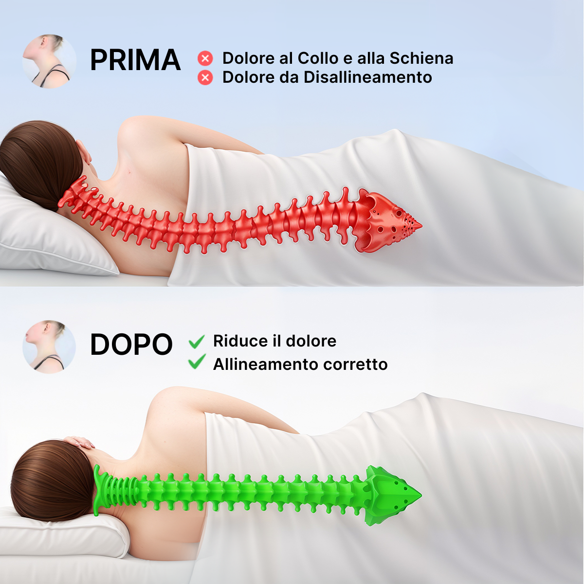 OrthoSleep - Soulagement Cervical