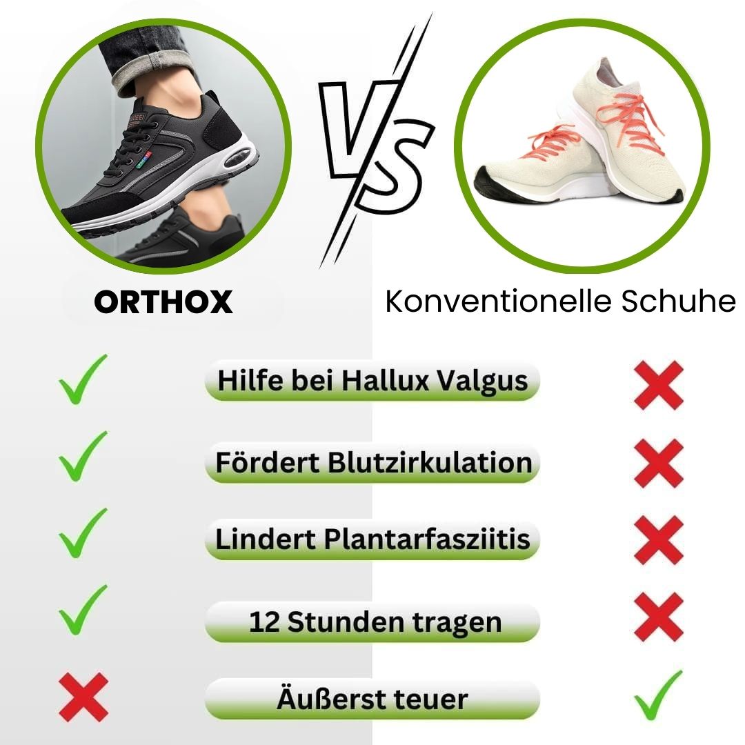 Orthox – Chaussures ergonomiques unisexes