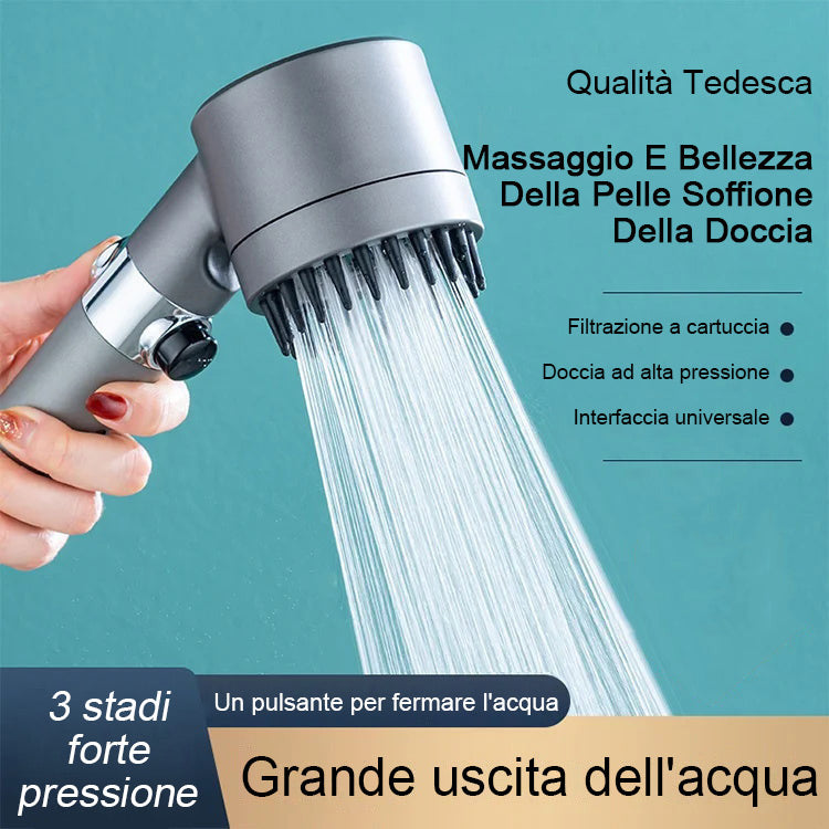 Douchette Multifonctionnelle pour Massage et Beauté de la Peau