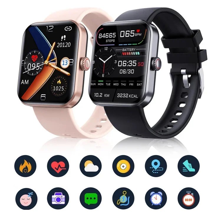 Montre connectée avec suivi de santé multiple