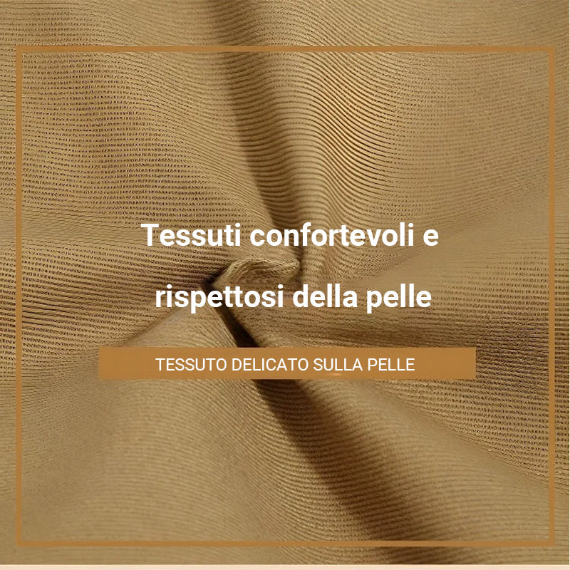 Pantalon Femme en Coton avec Taille Élastique