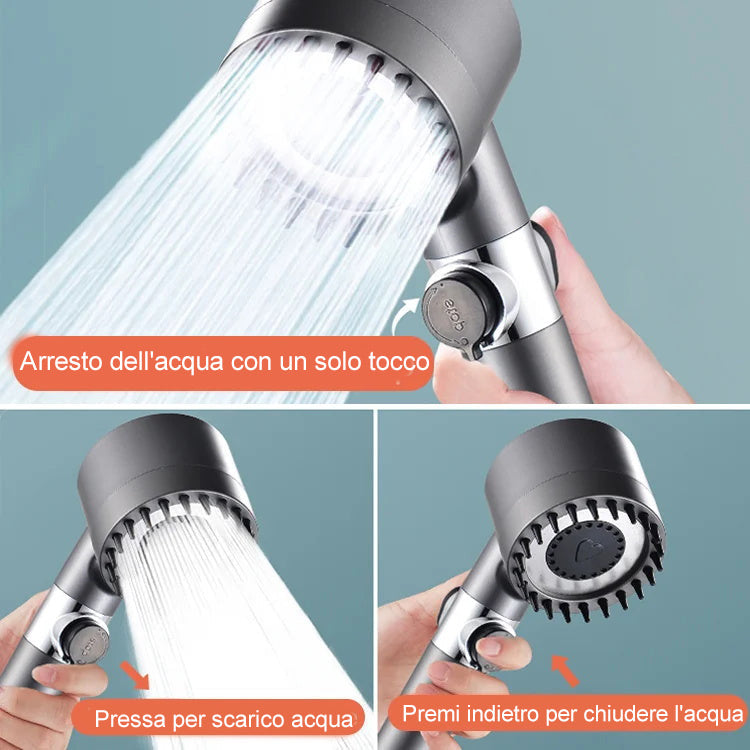 Douchette Multifonctionnelle pour Massage et Beauté de la Peau