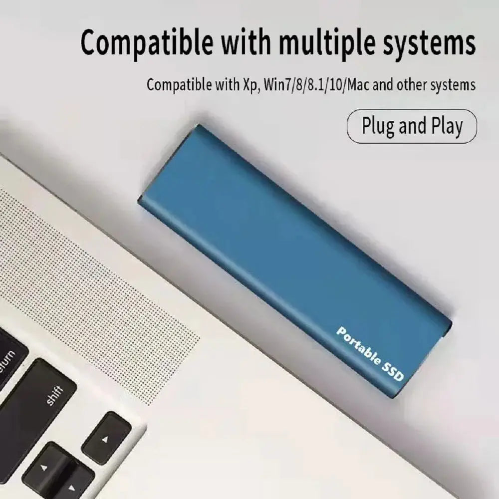 SSD portable en aluminium haute vitesse