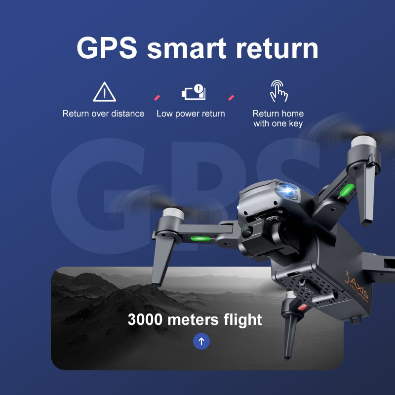 RG109 Pro – Drone con doppia fotocamera, GPS e motori brushless