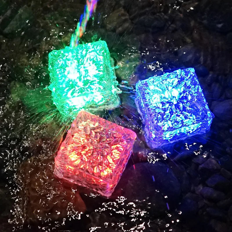 Cubi da bagno luminosi per bambini Set da 6