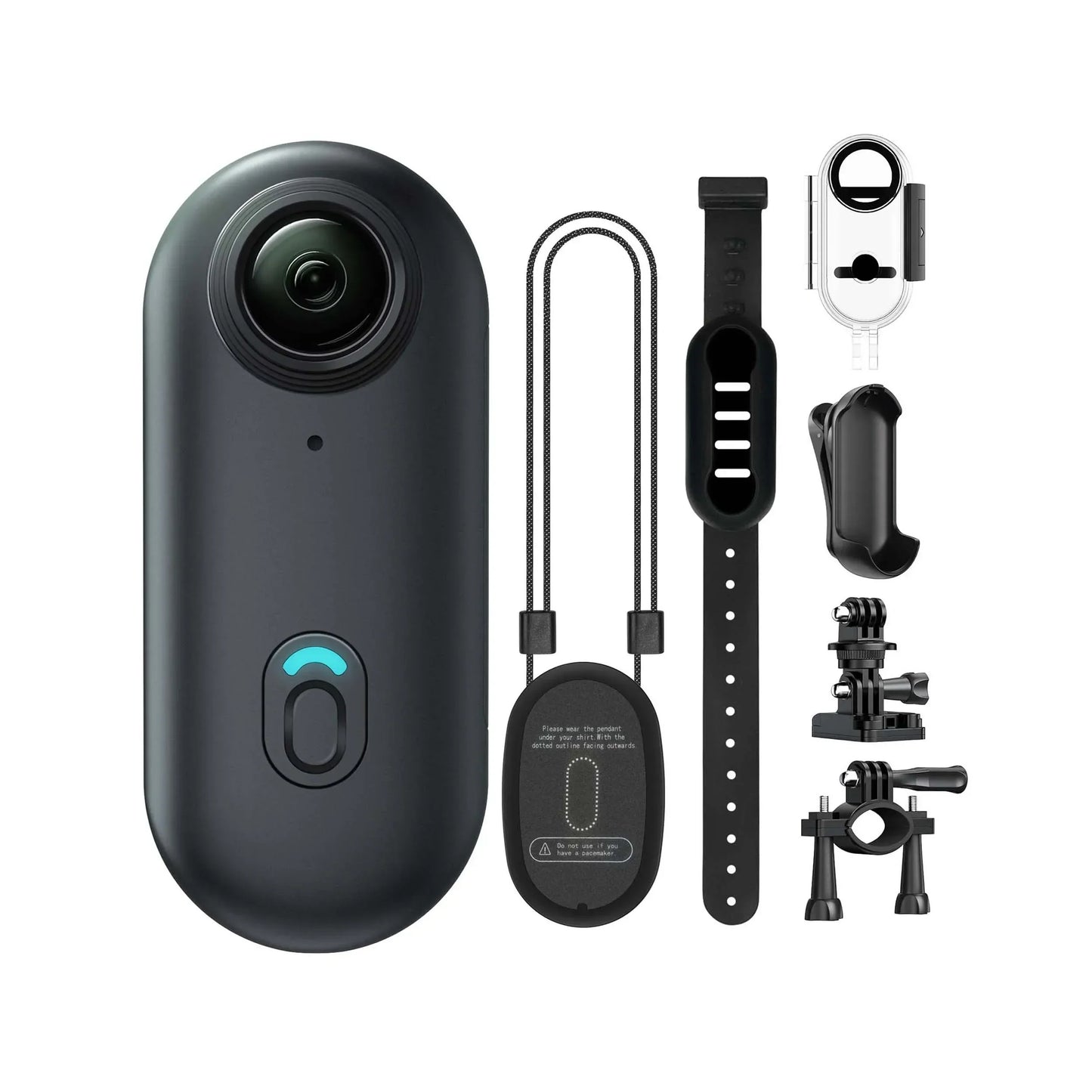 Caméra d'action mini 4K portable étanche