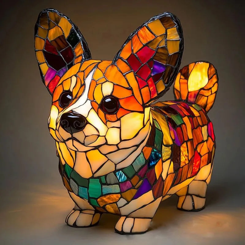 Lampe Corgi Glow – Lampe LED d'extérieur décorative