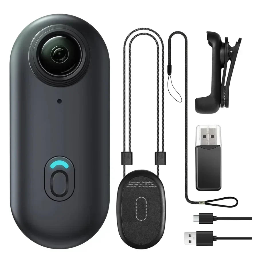 Caméra d'action mini 4K portable étanche