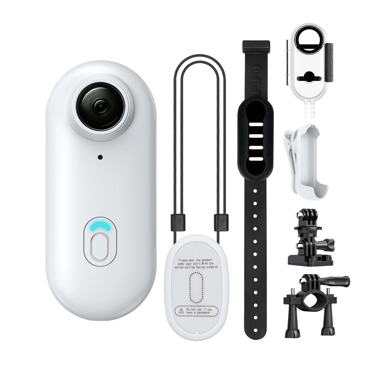 Caméra d'action mini 4K portable étanche