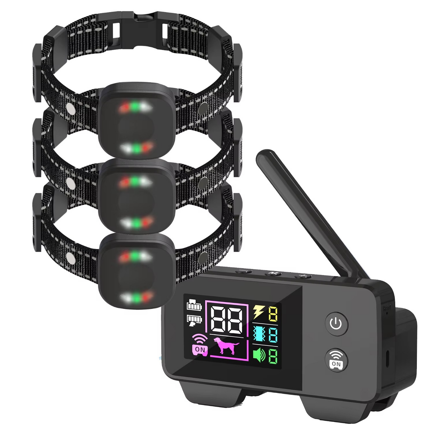 nordivo – Système de clôture sans fil pour chiens avec collier rechargeable
