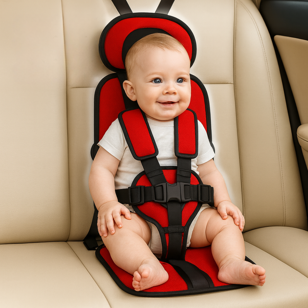 Siège rehausseur rembourré portable pour voiture