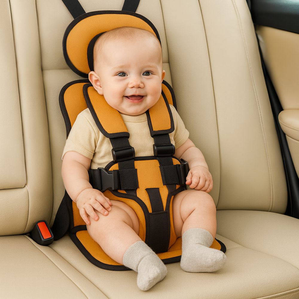 Siège rehausseur rembourré portable pour voiture