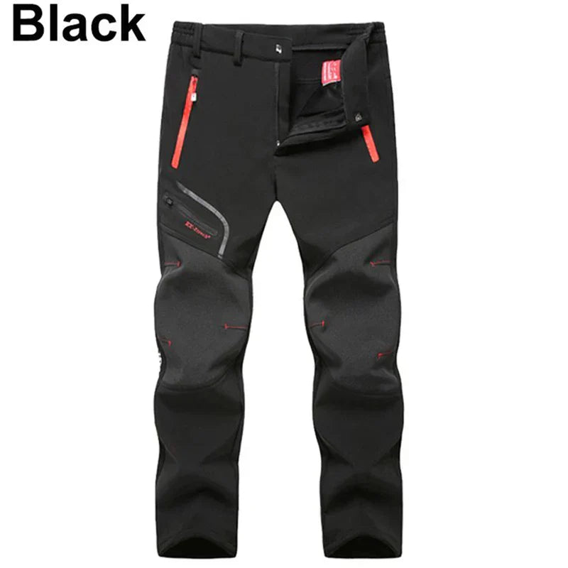 Pantalons outdoor pour homme softshell imperméables