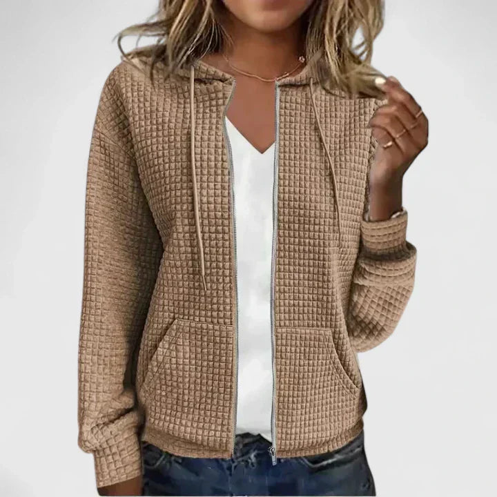 Wendy - cardigan con zip