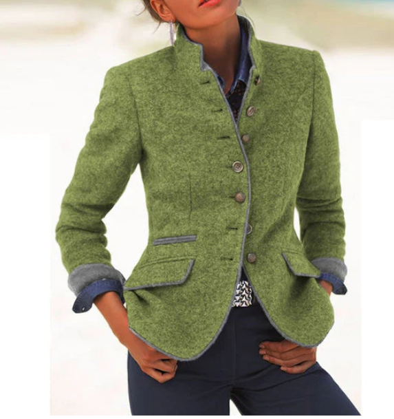 Valery - cardigan a collo alto