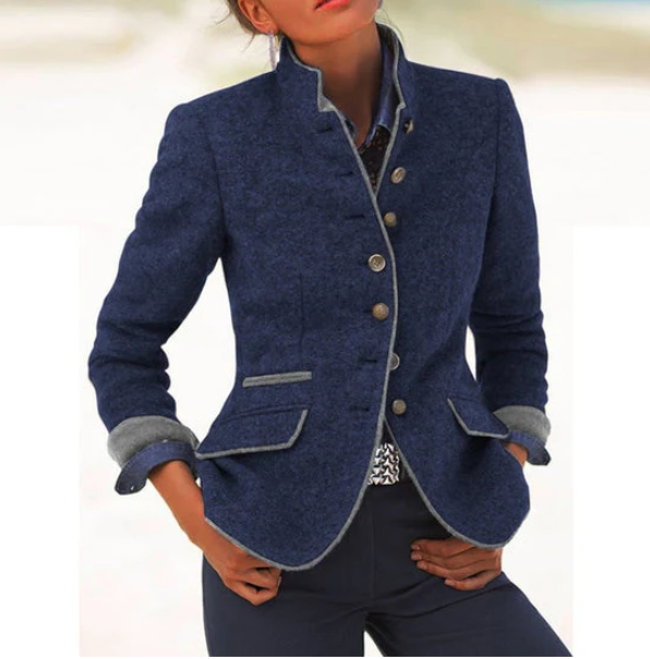 Valery - cardigan a collo alto