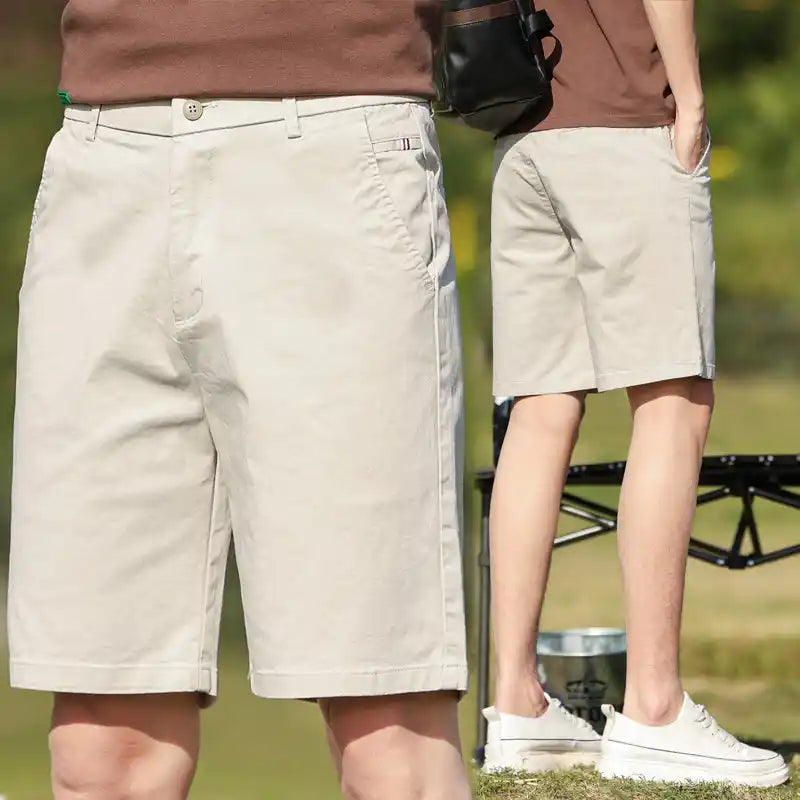 Shorts en coton élastique MorphoFit™