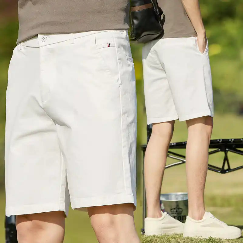 Shorts en coton élastique MorphoFit™