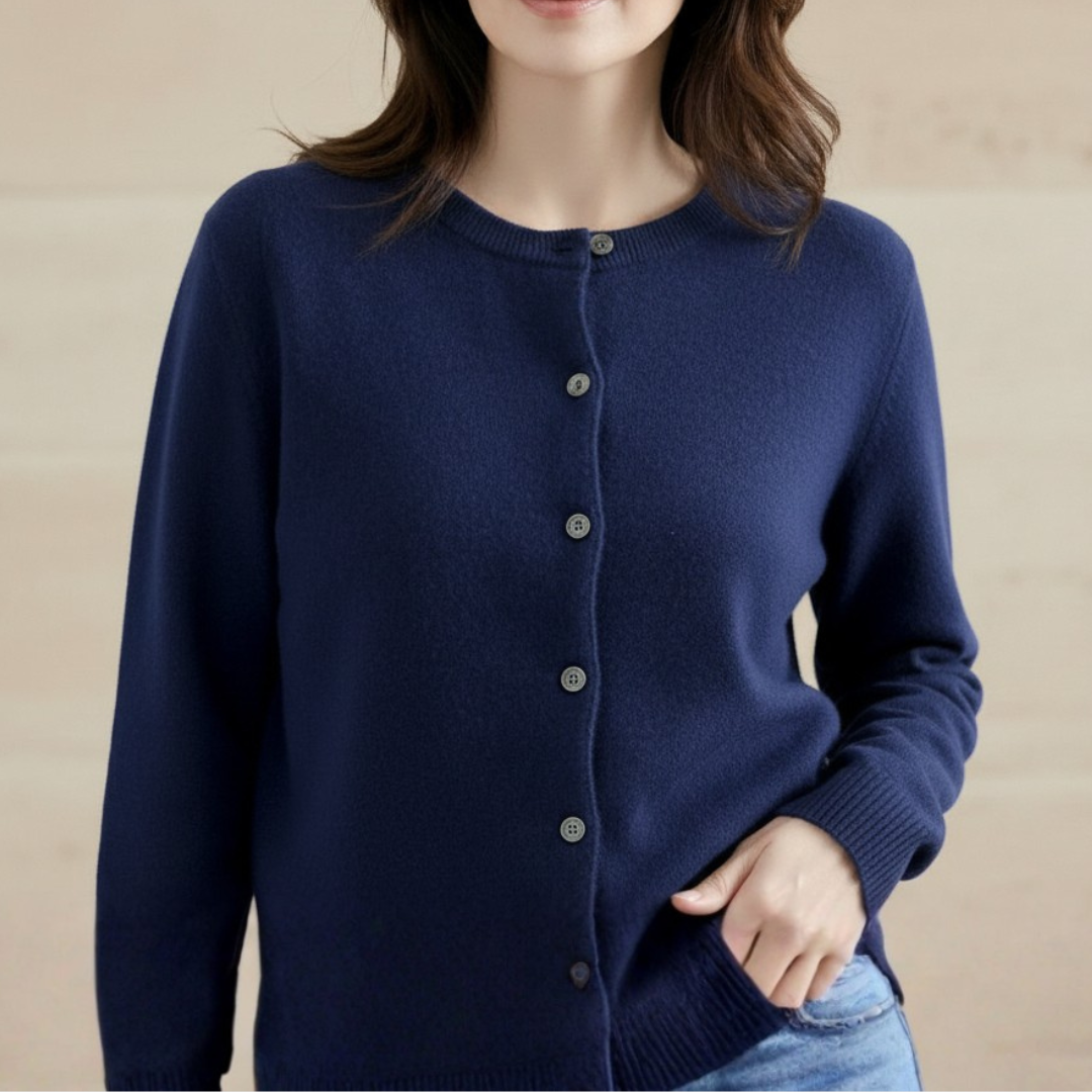 Sofia | Cardigan Doux à Boutons