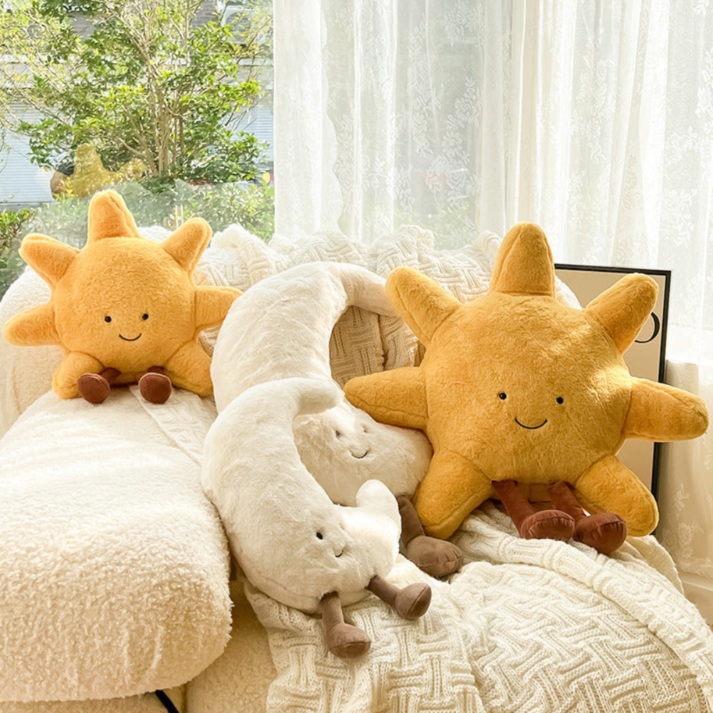 Solea & Lune – Coussin soleil et lune