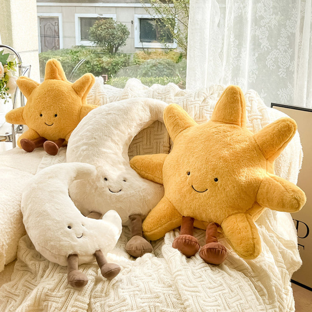 Solea & Lune – Coussin soleil et lune