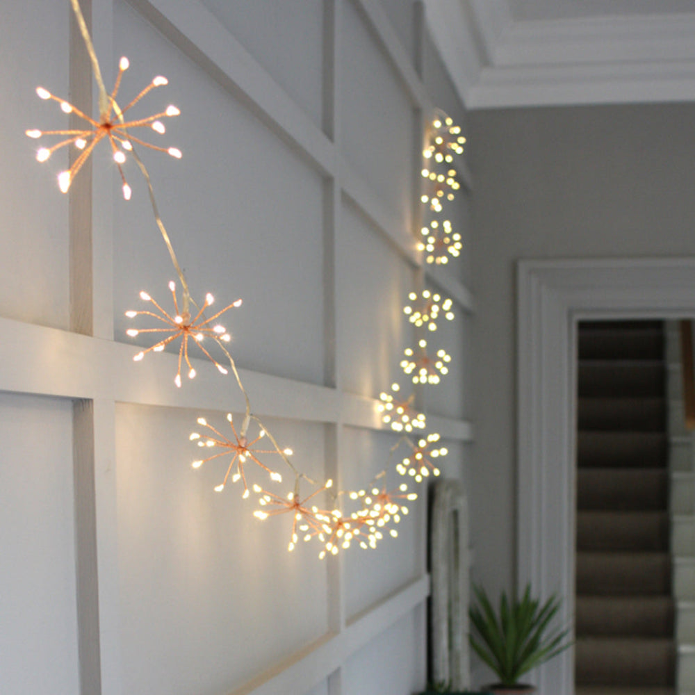 Starburra – Chaîne lumineuse décorative en cuivre