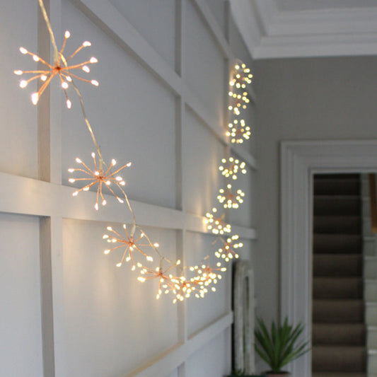 Starburra – Catena luminosa decorativa in rame