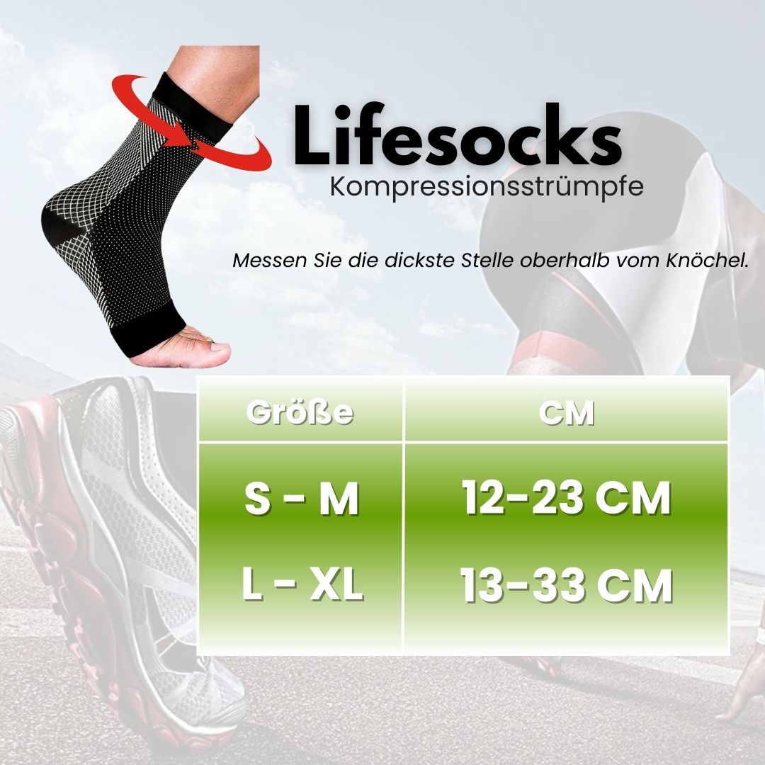 Lifesocken – Chaussettes de compression