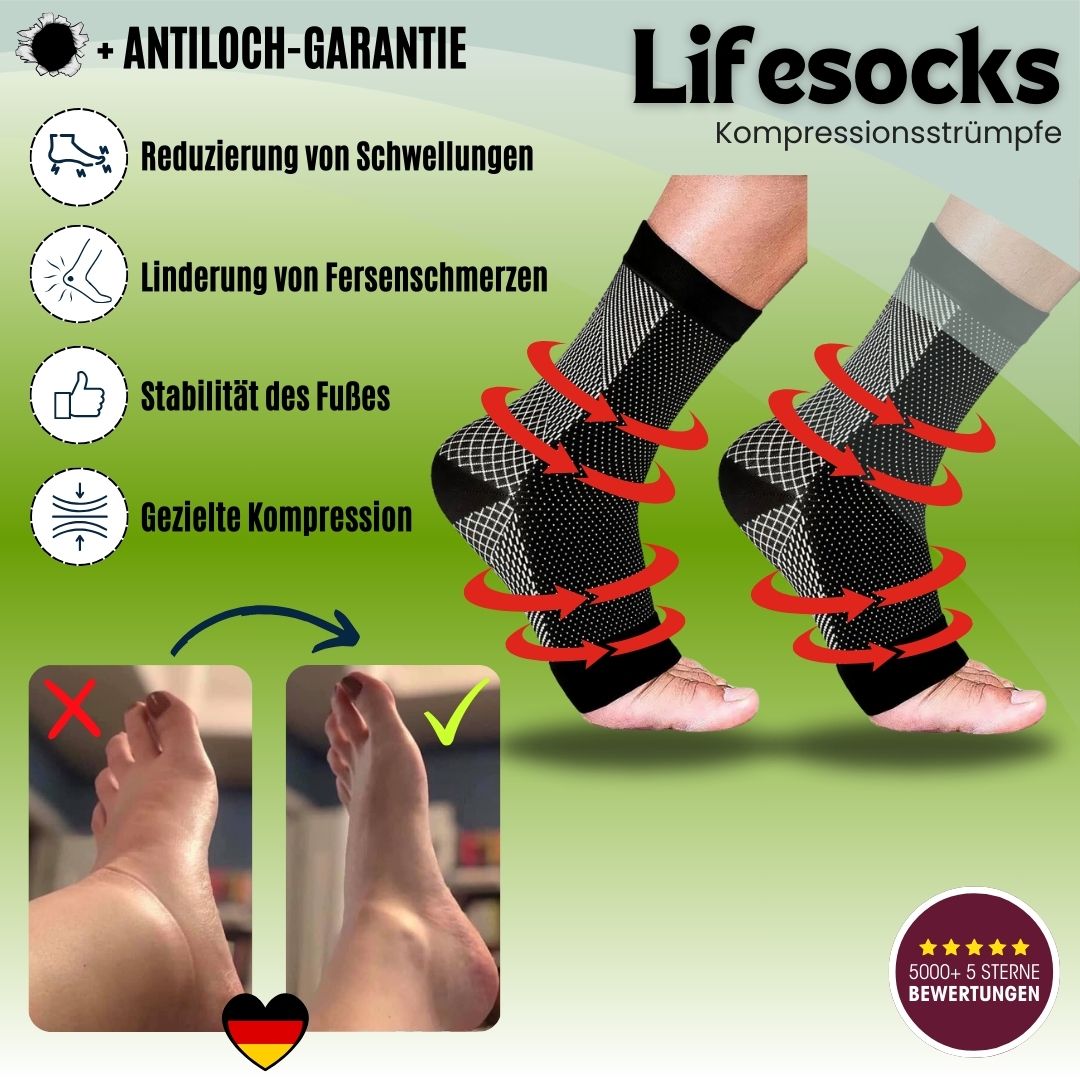 Lifesocks – Chaussettes de compression
