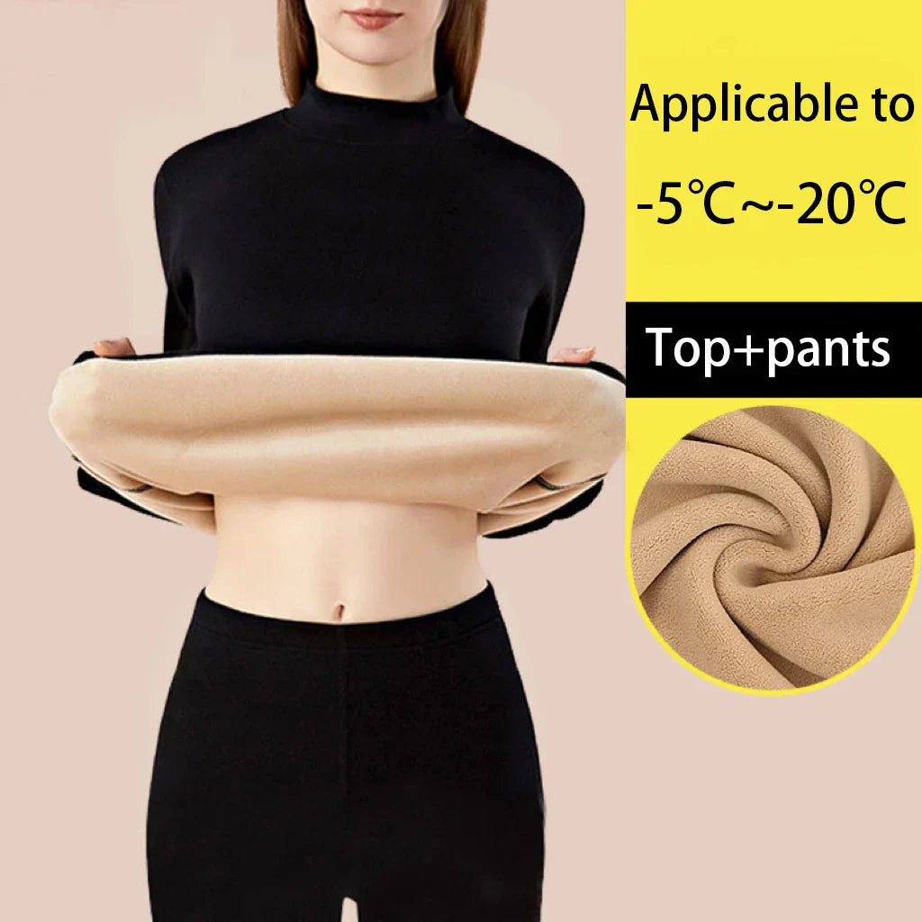 HeatLoom – Ensemble intime thermique pour femme sans coutures